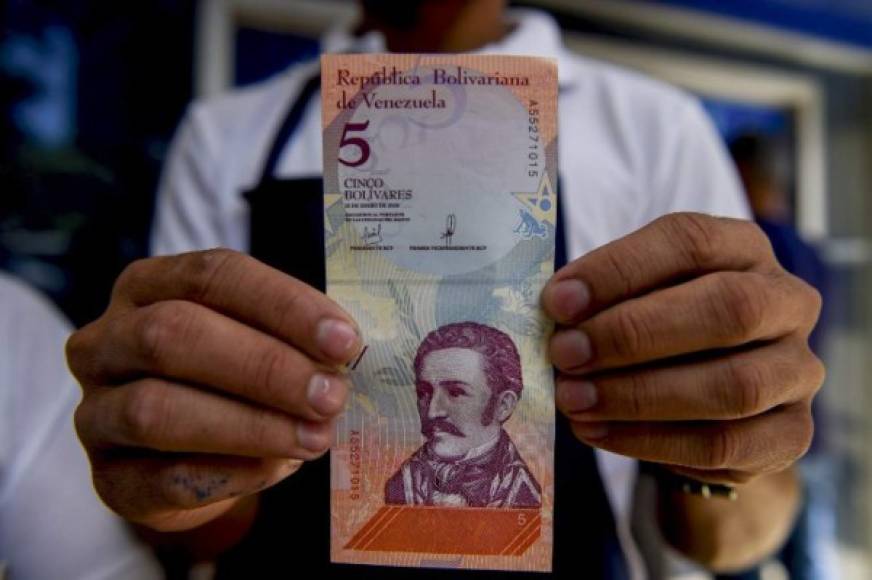 La mayor denominación será de 500 bolívares (siete dólares en el mercado negro de divisas).