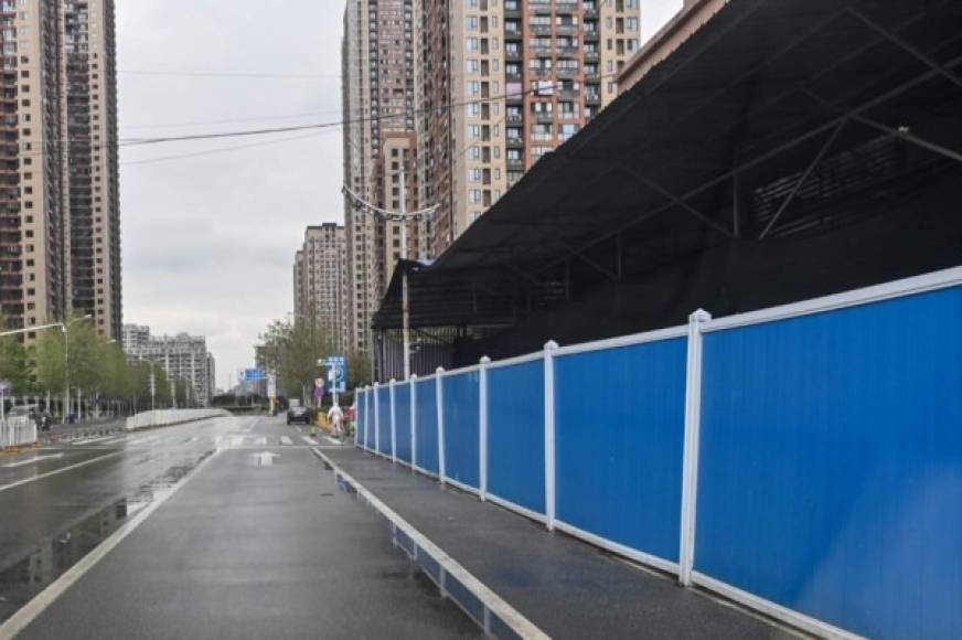 El mercado de Wuhan ha sido sellado y desinfectado desde principios de enero cuando el brote de coronarivus empezó a propagarse.