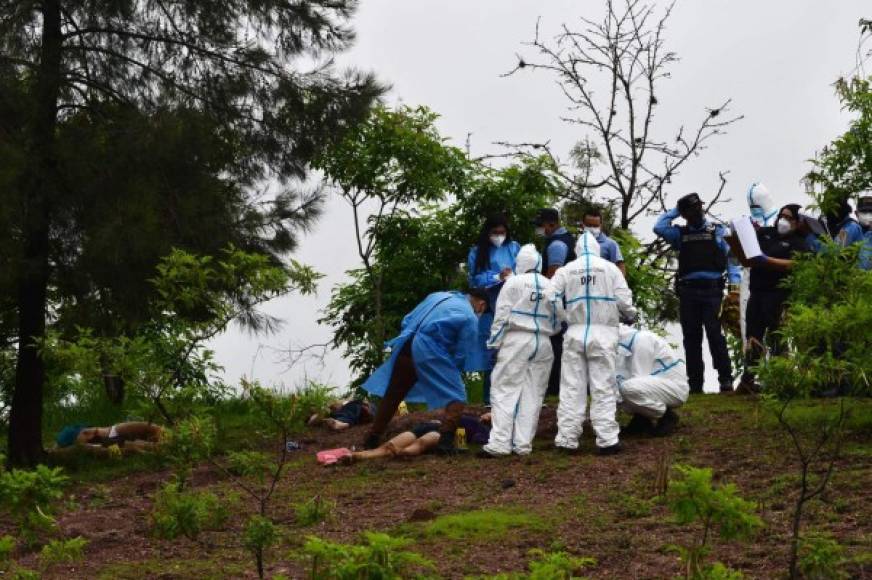 El homicidio múltiple se registró en una populosa colonia de Tegucigalpa. AFP