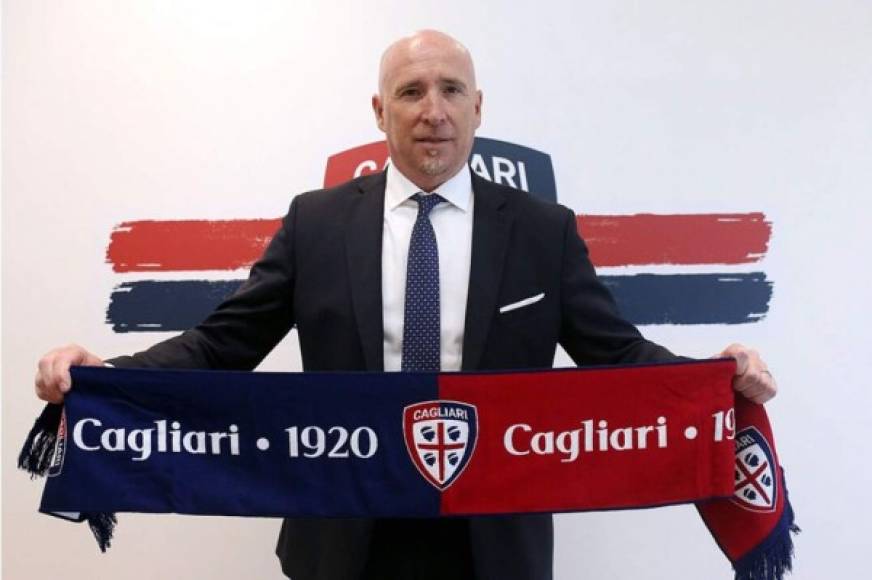 El Cagliari anuncia la llegada de su nuevo entrenador: Rolando Maran, ex del Chievo. Foto @CagliariCalcio
