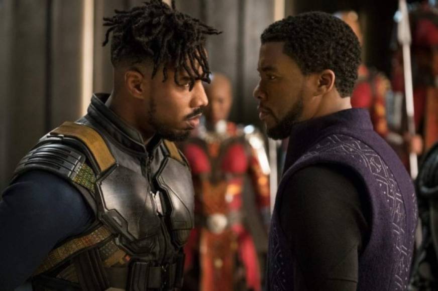 5. 'Black Panther'<br/><br/>En enero Black Panther llegó a los cines. Fue la primera película de superhéroes en el Universo Cinematográfico de Marvel protagonizada por actores afrodescendientes.<br/><br/><br/>