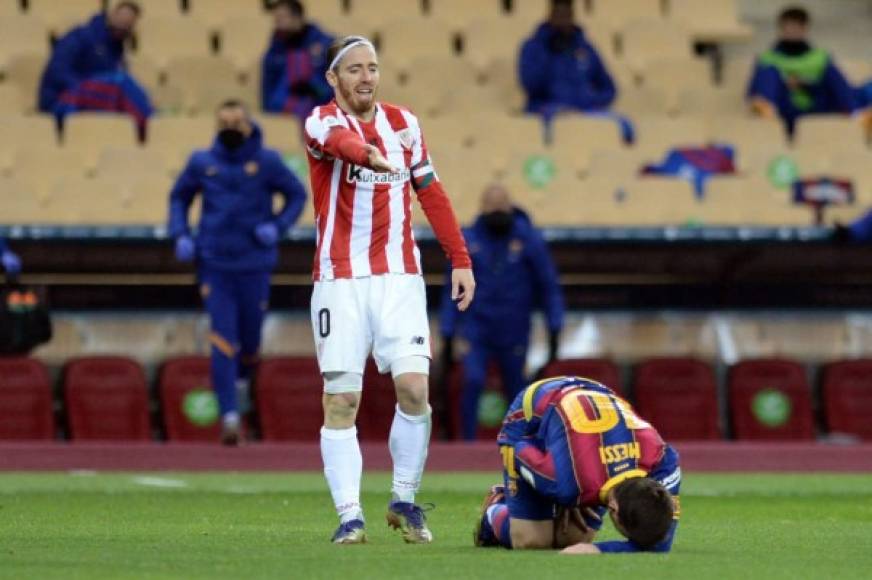 El capitán del Barcelona, Lionel Messi era duda para este partido ya que en las semifinales no pudo estar por molestias musculares.