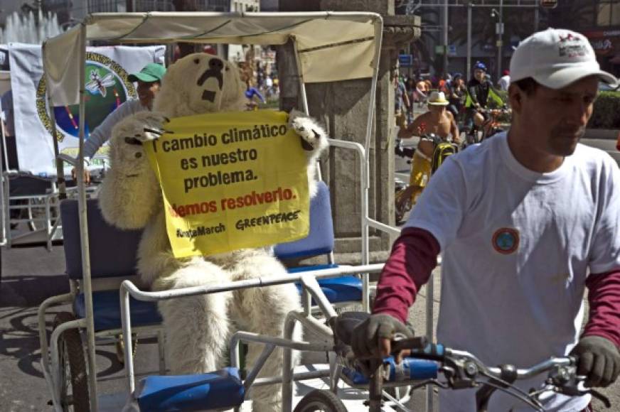 Las manifestaciones en Ciudad de México.