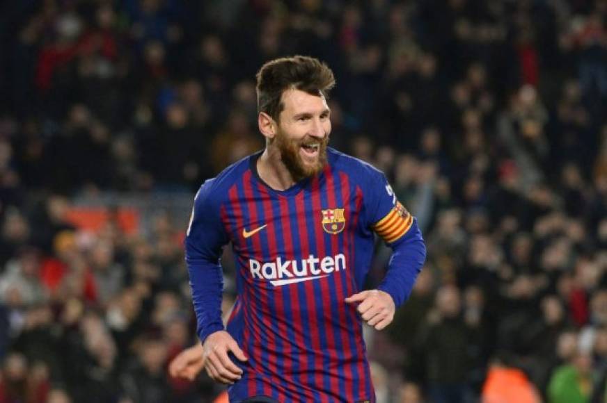 Messi ingresó en el segundo tiempo y en el minuto 90 se encargó de anotar el gol de la tranquilidad.