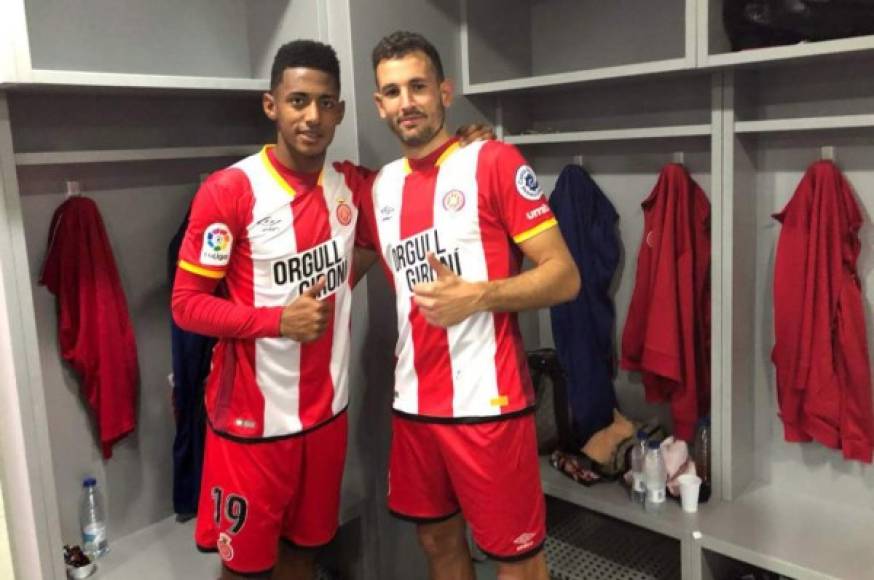 Christian Stuani es compañero del hondureño Antony Lozano en el Girona FC. El uruguayo podría ser nuevo jugador del Barcelona.