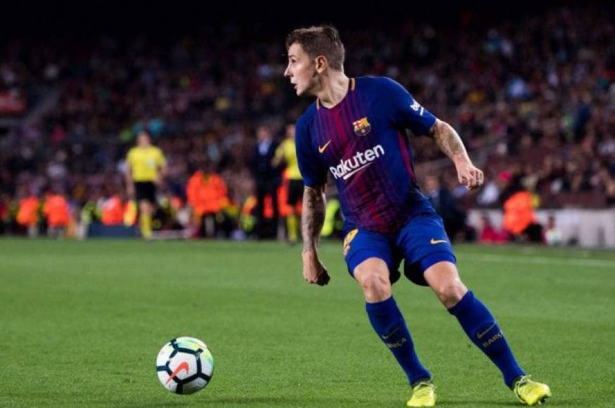 Lucas Digne: El lateral francés por la banda izquierda es otro de los señalados por el barcelonismo. Es suplente de Jordi Alba y las veces que ha jugado no ha rendido, es uno de los que podría marcharse.