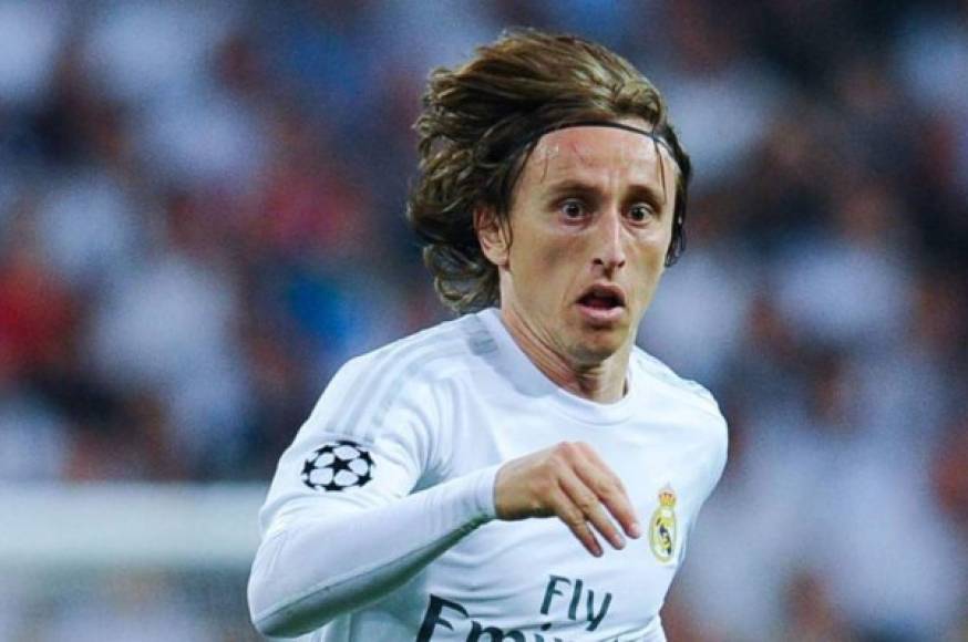 Luka Modric también campeón con el Real Madrid.