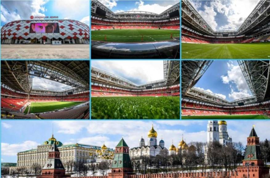 El Spartak Arena, rebautizado así para el Mundial, es el estadio del Spartak de Moscú, el club más laureado del país. Gracias a los aficionados, es el estadio más 'caliente' de Rusia, un ambiente que se repite cuando juega la selección... aunque no será el caso en esta Copa del Mundo. Será sede de los siguientes partidos:<br/><br/>Argentina – Islandia (Grupo D).<br/>Serbia – Brasil (Grupo E).<br/>Polonia – Senegal (Grupo H).<br/>Bélgica – Túnez (Grupo G). Foto AFP