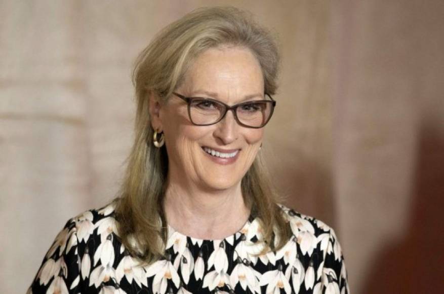 Meryl Streep continúa en el quinto puesto con 24 millones de dólares.