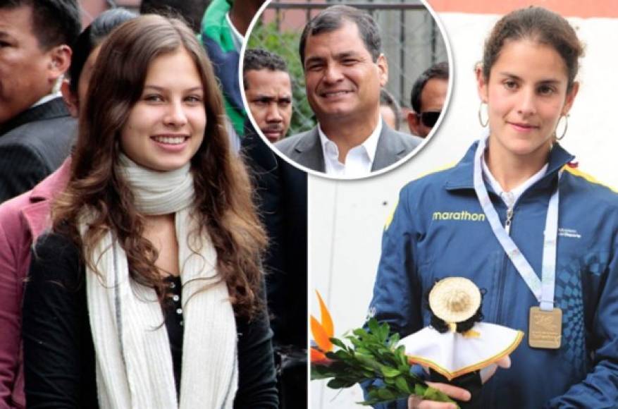 Anne Dominique es actriz y Sofía, de 19 años, ganó una medalla de oro durante los Juegos Bolivarianos en Perú.