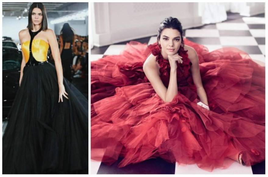 1. Encabezando la lista está la modelo Kendall Jenner, no podía esperarse otra cosa estando tan cerca de la moda.<br/>