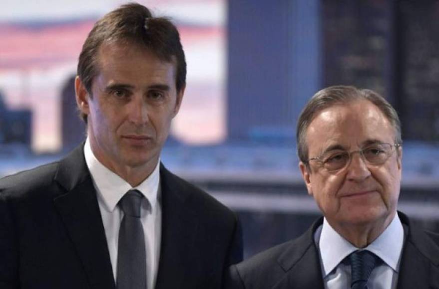 Julen Lopetegui, entrenador del Real Madrid, ha decidido los jugadores que no tienen cupo en el equipo y le ha hecho saber la lista negra al presidente Florentino Pérez.