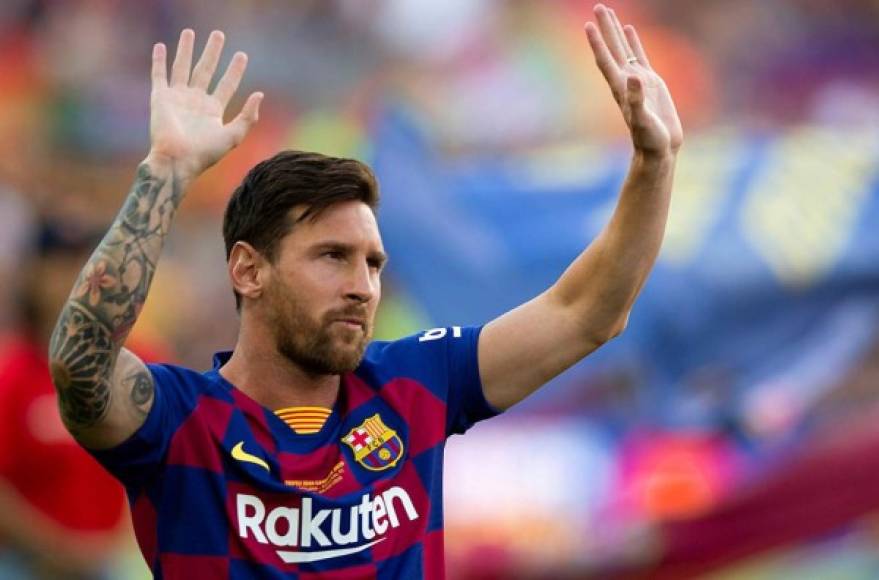 11-02-2021 Lionel Messi of Barcelona during Semi-finals round of Copa del Rey, football match played between Sevilla Futbol Club and Futbol Club Barcelona at Ramon Sanchez Pizjuan Stadium on February 10, 2021 in Sevilla, Spain.<br/><br/>DEPORTES<br/><br/>Joaquin Corchero / AFP7 / Europa Press<br/><br/>