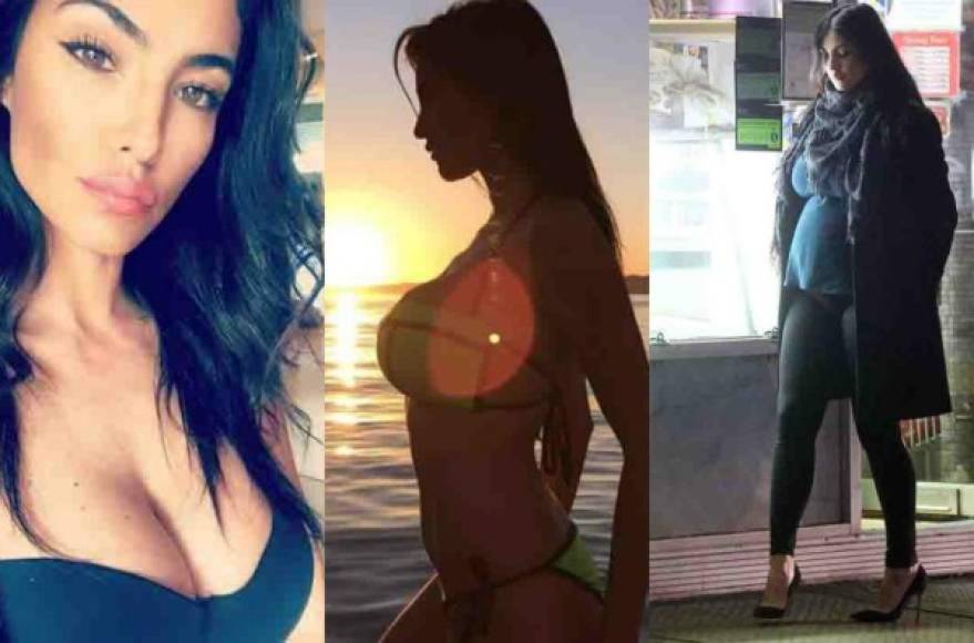 Ella es Maeva Denat, una hermosa chica de 29 años de edad que se ha convertido en madre y su pareja es un ex futbolista que tiene 55 años de edad.