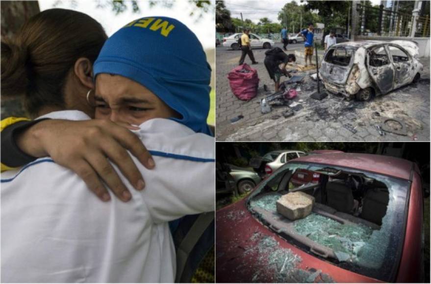 Tras una jornada sangrienta y violenta, el pánico y el caos reina en las grandes ciudades de Nicaragua, donde la tensión se ha disparado tras los enfrentamientos entre opositores y las fuerzas de seguridad del régimen de Daniel Ortega.