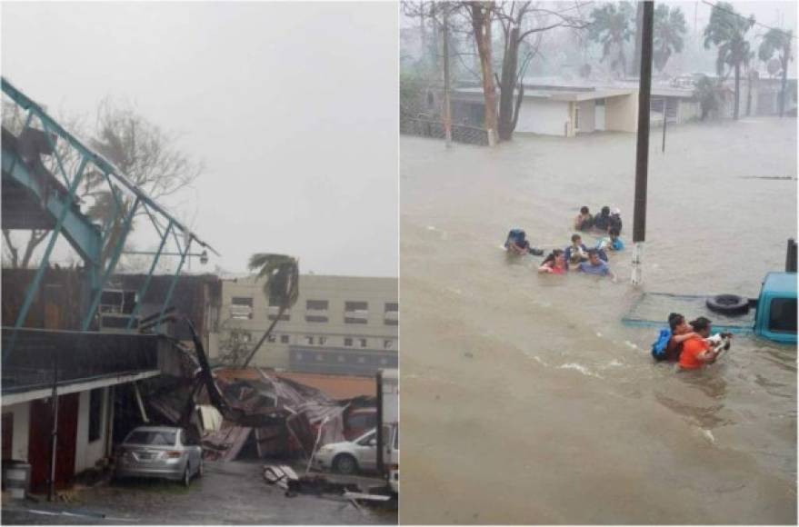 El poderoso huracán María dejó hoy daños 'severos' en las infraestructuras y viviendas de Puerto Rico durante las seis horas en las que su ojo azotó la isla caribeña después de devastar a inicios de esta semana las islas de Dominica y Guadalupe, donde ha dejado al menos nueve muertos.<br/>