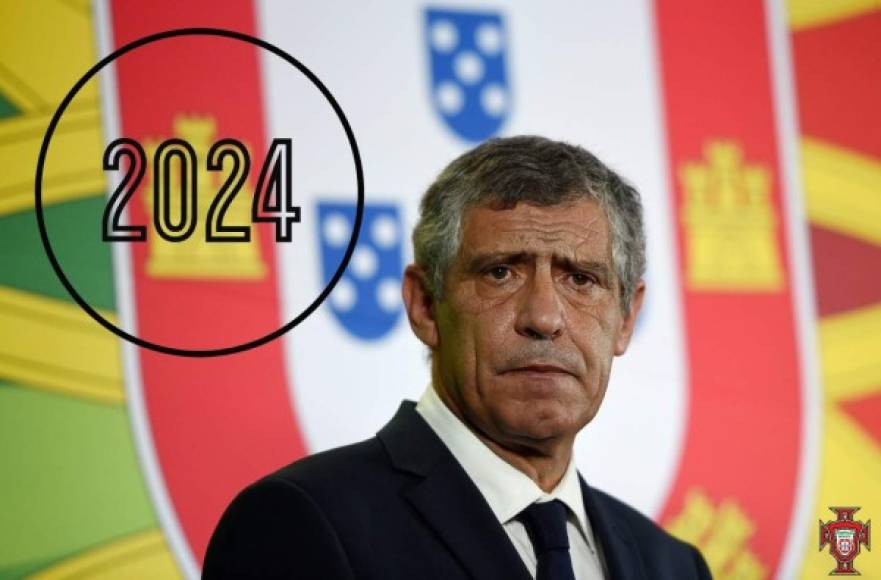 El seleccionador portugués de fútbol, Fernando Santos, ha renovado su contrato con la Federación lusa hasta la Eurocopa de 2024. El técnico, que llevó a Portugal al título de la Eurocopa en 2016 y al de la Liga de las Naciones posteriormente, acababa su relación contractual en 2020 pero amplió un año más por la crisis del coronavirus.