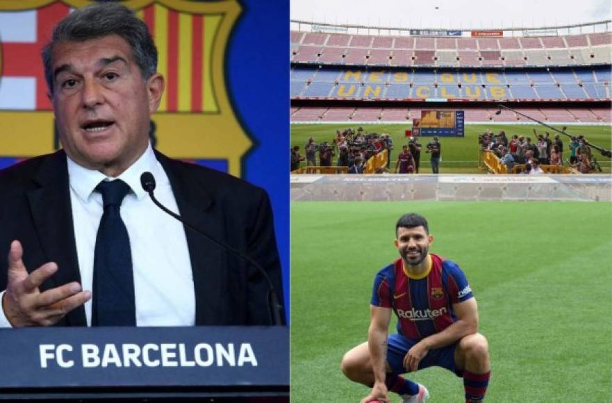 En el FC Barcelona comenzaron con una semana frenética respecto a los fichajes ya que hicieron oficial la llegada del argentino Sergio 'Kun' Agüero. Tras el atacante, los medios españoles han revelado el resto de jugadores que ficharán durante los próximos días. Fotos AFP y EFE.