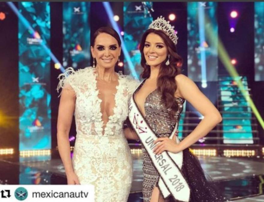 La ex Miss Universo 1991, Lupita Jones, fue la directora del concurso y la encargada de coronar a Andrea Toscano.