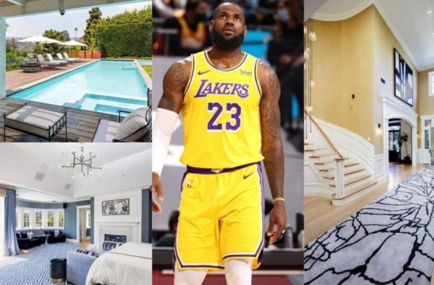 LeBron James se mudó a una nueva residencia y puso en venta su mansión de Brentwood, Los Ángeles, por un extravagante valor . A continuación te presentamos cómo es el interior de la espectacular vivienda.
