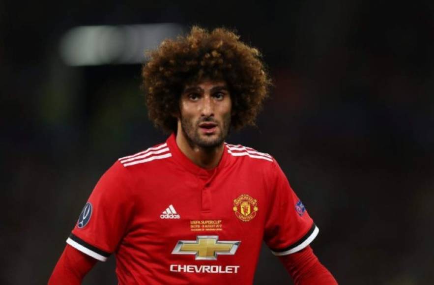 Soccer Football - Real Madrid v Manchester United - Super Cup Final - Skopje, Macedonia - August 8, 2017 Manchester United's Marouane Fellaini REUTERS/Eddie Keogh