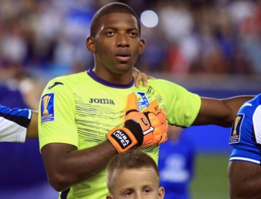 Luis Buba López: El portero del Real España podría reforzar a la Sub-23 de Honduras en los Juegos Olímpicos.