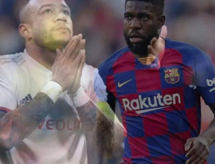 Samuel Umtiti ha sido declarado transferible por el Barcelona. Medios señalan que el francés ha sido ofrecido al Lyon a cambio de Memphis Depay, holandés que desea tener Koeman en el club culé.