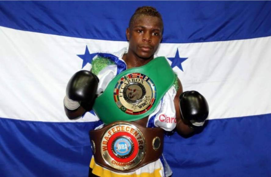 El boxeador hondureño Josec 'El Escorpión' Ruiz, es hincha del Motagua.