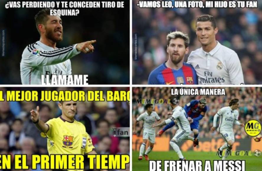 Las redes sociales han reaccionado con humor tras el clásico del fútbol español que disputaron Barcelona y Real Madrid, quedando empatados 1-1. Estos son los divertidos memes.