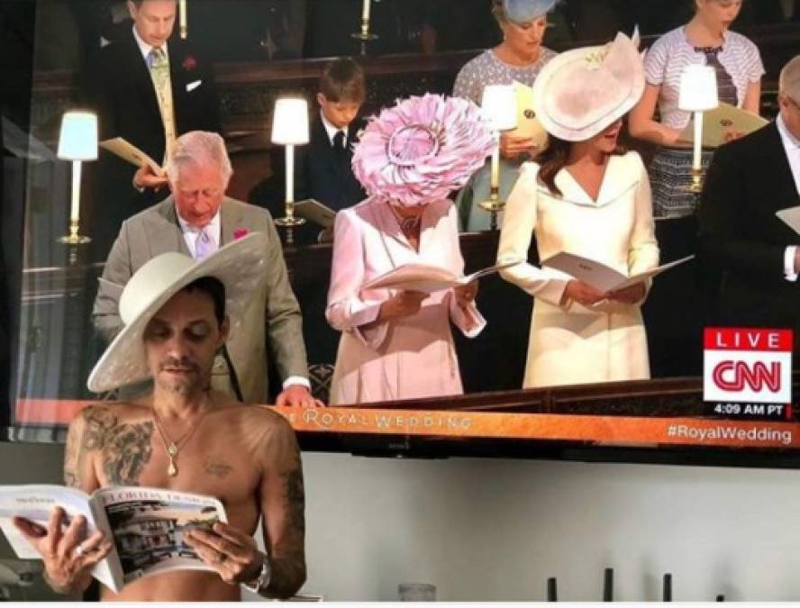 Siguen apareciendo divertidos memes de la boda real entre el príncipe Harry y Meghan Markle. Y hasta el salsero Marc Anthony aprovechó para mofarse del soñado enlace en su cuenta de Instagram.