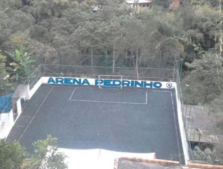 Esta es la escuela de fútbol que con mucho esfuerzo pudo hacer el ex jugador del Real España y Motagua.