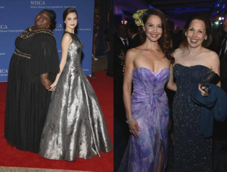 Gabourey Sidibe y Bailee Madison. Ashley Judd y Kathy Savitt.