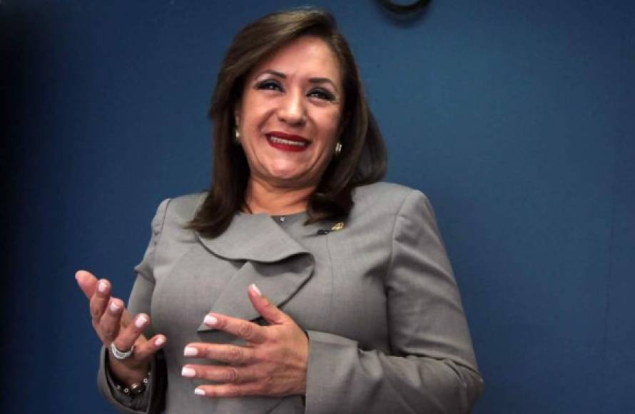La ex diputada del Congreso Nacional, Gladis Aurora López, fue acusada en 2018 de malversación de 879 mil dólares de fondos públicos.