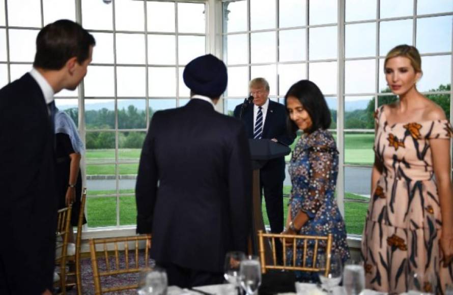 La asesora presidencial e hija del presidente, Ivanka Trump, asistió al evento junto a su esposo, Jared Kushner.