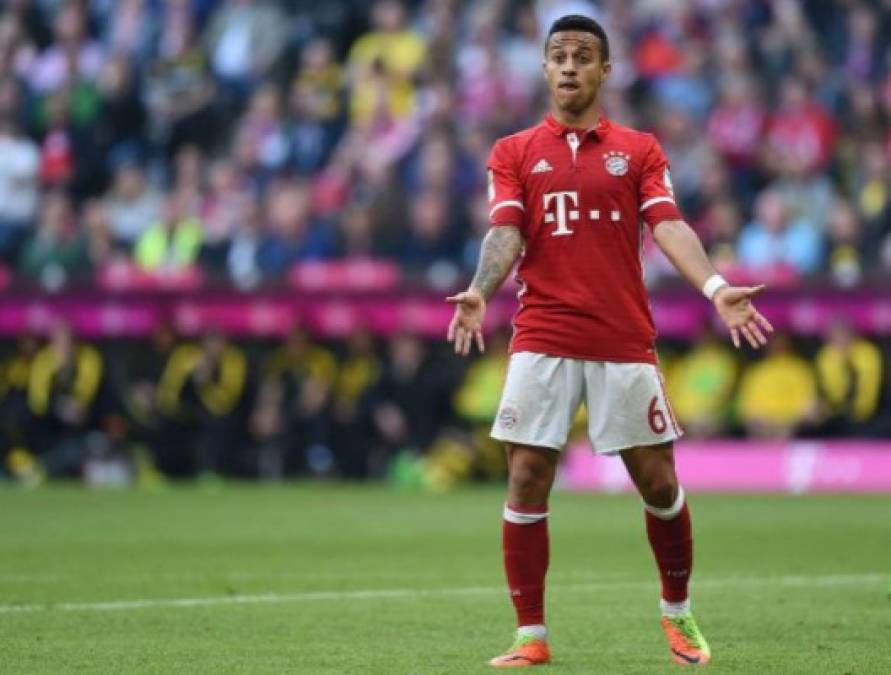 Thiago Alcántara: Bombazo. El mediocampista español de ascendencia brasileña juega en el Bayern Múnich y suena para reforzar el mediocampo del Real Madrid. El futbolista jugó en el Barcelona del 2008 al 2012.