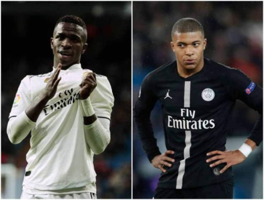 Vinícius: El delantero brasileño ha causado revuelo al señalar que ve a Mbappé en el Real Madrid. En una entrevista a Telefoot, el joven delantero ha dicho: 'Creo que en poco tiempo vendrá'.