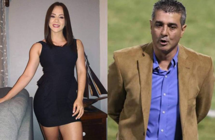 Isabel Zambrano, la hermosa chica de los deportes en Televicentro, causó revuelo este miércoles al presumir su cariño hacia Diego Vázquez, el DT argentino del Motagua que festeja un año más de vida.