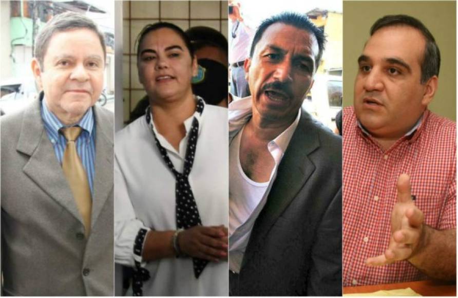 Expolíticos tienen manchados se expediente por estar vinculados en actos de corrupción. Otros por asesinato.