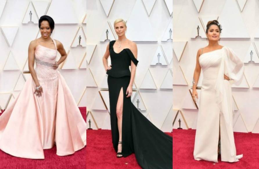 Estrellas como Regina King, Charlize Theron o Salma Hayek pusieron la elegancia en la alfombra roja de los Premios Óscar 2020.