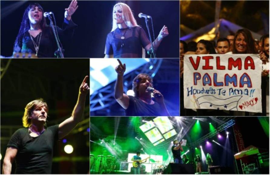 Vilma Palma e Vampiros interpretó más de 18 canciones en el festival Noche del Sabor el pasado viernes. Fotos: Yoseph Amaya