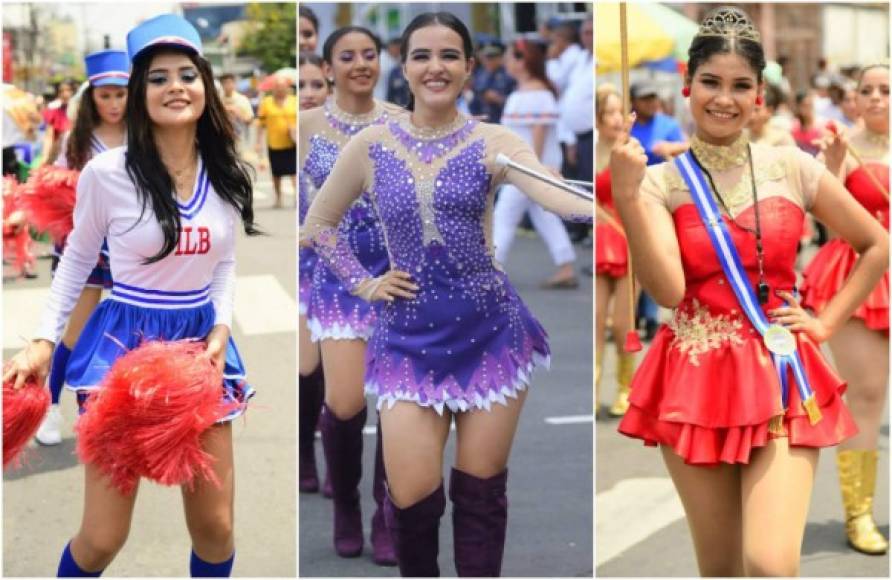 Vestidas con ingeniosos y coloridos atuendos varias jovencitas atrajeron las miradas de los asistentes a los desfiles del 15 de septiembre en la celebración del 198 aniversario de Independencia de Honduras.<br/><br/>Su carisma y hermosos rostros deslumbraron en la fiesta cívica.