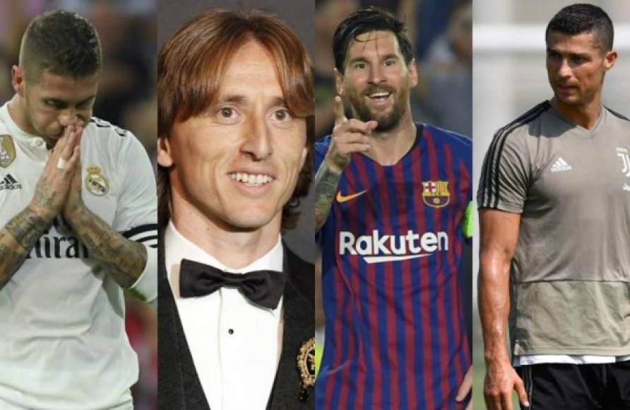 Durante el proceso de votación para el premio 'The Best' se produjeron elecciones sorprendentes por parte de algunos capitanes, seleccionadores y periodistas. El ganador fue Luka Modric y se han revelado votos que a muchos les cuesta creer. FOTOS AFP Y EFE.