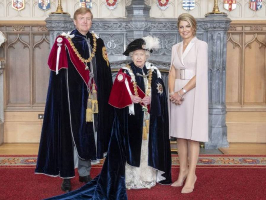 Por su parte el rey Willem-Alexander recibió el honor en octubre de 2018.