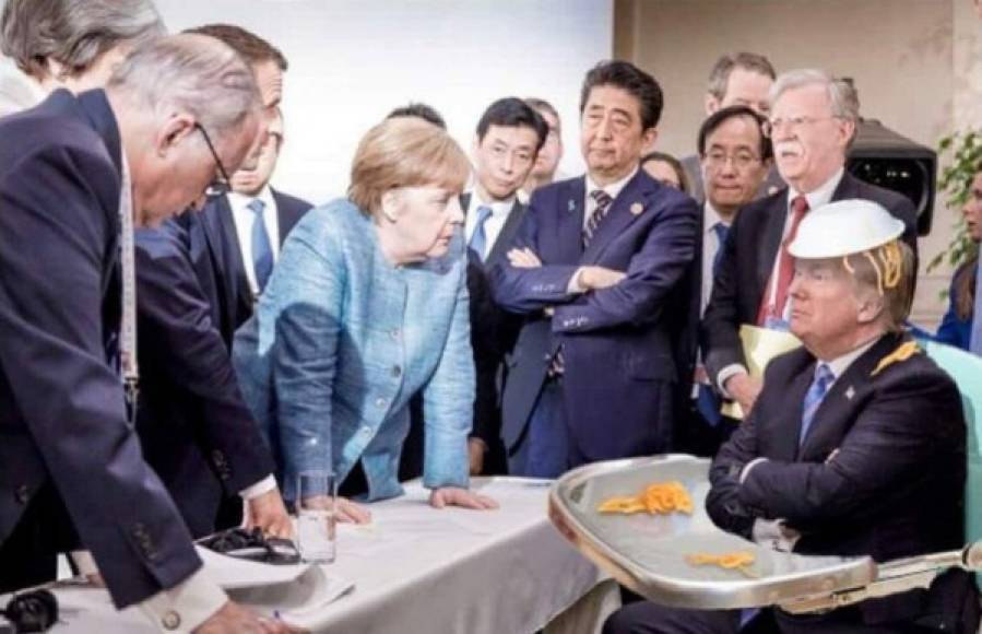 Los líderes europeos pusieron mala cara ante los resultados de la reunión que congregó a las democracias económicamente más desarrolladas del mundo: Canadá, Estados Unidos Francia, Alemania, Reino Unido, Italia y Japón