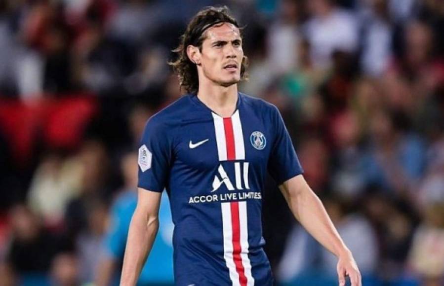 Edinson Cavani: El delantero uruguayo de 33 años de edad está sin equipo luego de que finalizó su contrato con el PSG.