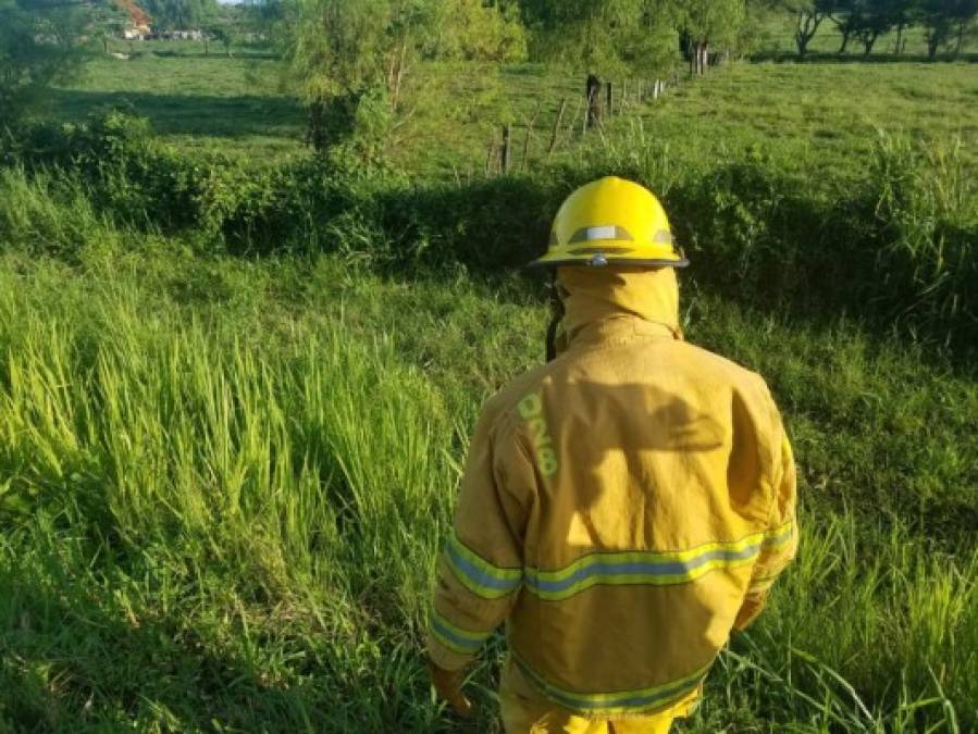 Los cuerpos de los ocupantes salieron prácticamente volando del automotor y quedaron esparcidos lejos de la camioneta.