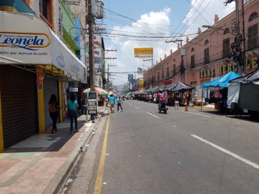 Buen número de locales cerraron sus puertas y despacharon a su personal.