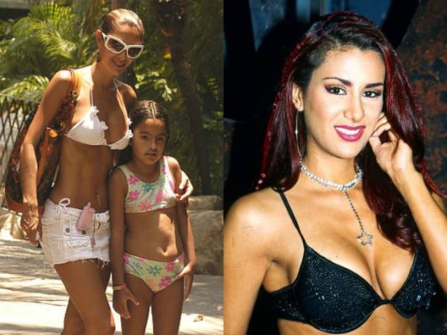 Ninel destacó en telenovelas de TV Azteca. En la imagen con su hija Sofía.