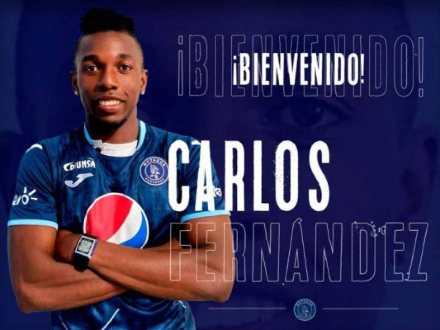 Carlos Muma Fernández: El Motagua hizo oficial el fichaje del extremo derecho. Llega procedente del Fénix de Uruguay en donde inclusive llegó a disputar la Copa Sudamericana.<br/>