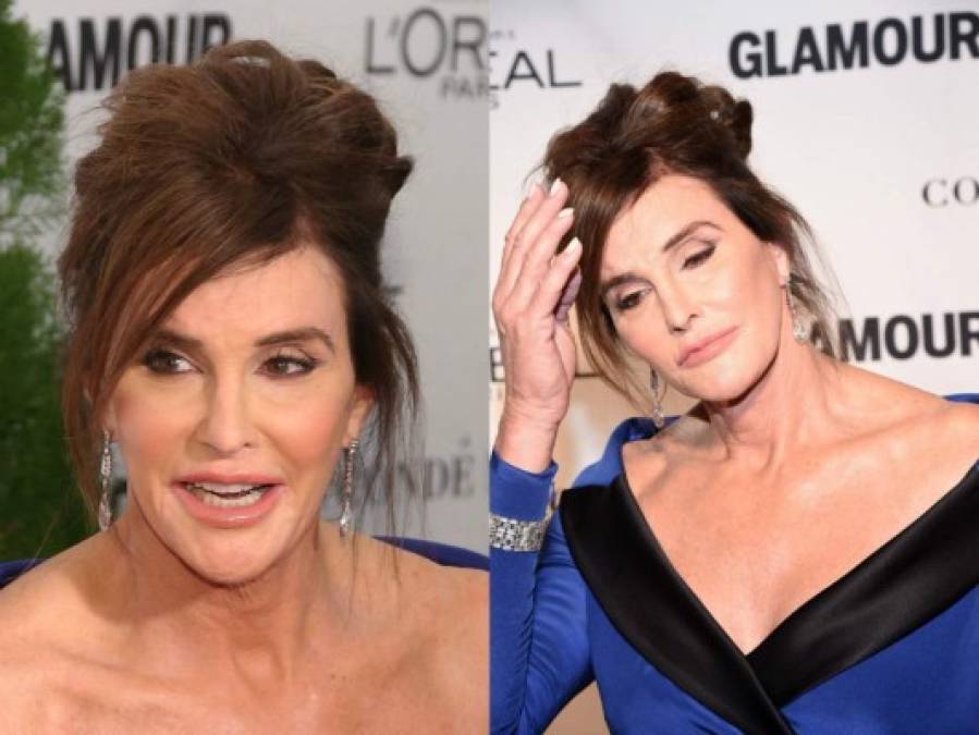 El maquillaje de Caitlyn Jenner fue bien sobrio. La estrella tiene entre sus estilistas al maquillista de Angelina Jolie.